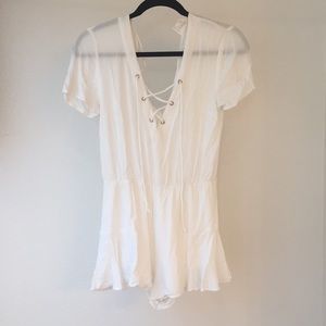 White romper